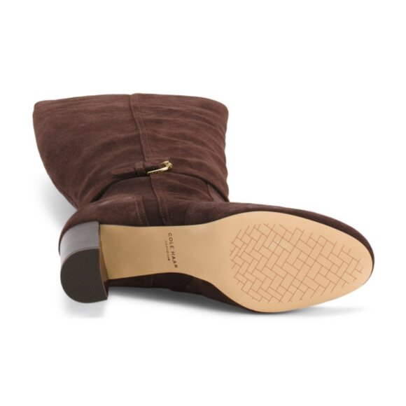 COLE HAAN Suede Glendale Tall Boots - Picture 3 of 3